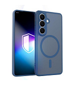 3mk ochranný kryt Misty MagCase Blue pro Samsung Galaxy S26