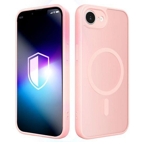 3mk ochranný kryt Misty MagCase Pink pro Apple iPhone 16E/ iPhone 17E