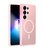 3mk ochranný kryt Misty MagCase Pink pro Samsung Galaxy S26 Ultra