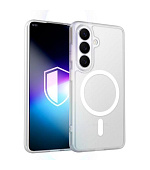 3mk ochranný kryt Misty MagCase White pro Samsung Galaxy S26