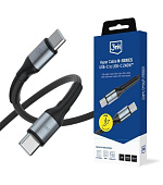 3mk Hyper Cable N-SERIES C to C 3m PD 3.0  QC 3.0 48V/5A 240W Black