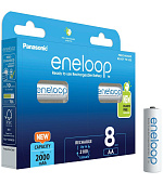 PANASONIC HR6 AA 3MCCE/8BE ENELOOP N, 2000 mAh (Blistr 8ks)