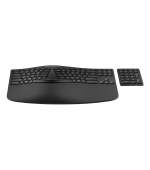HP 960 Black Ergonomic Wireless Keyboard - bezdrátová ergonomická klávesnice CZ/SK