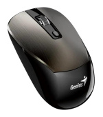 GENIUS myš NX-7125 Chocolate/ 1200 dpi/ bezdrátová/ Copilot/ čokoládově hnědá