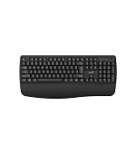 GENIUS Klávesnice KB-7123, membránová, bezdrátová, CZ+SK layout, Copilot klávesa, Ergo předložka, černá