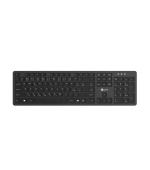 C-TECH Klávesnice KB-115, bezdrátová 2.4Ghz, slim, CZ/SK