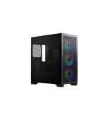 Cooler Master case Elite 302, Průhledná bočnice, mATX, 3x 120mm ARGB Fan, černá