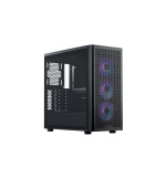 Cooler Master case Elite 502, Průhledná bočnice, ATX, 3x 120mm ARGB Fan, černá