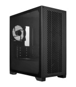 BAZAR - Cooler Master case Elite 301 Lite, mATX, Průhledná bočnice, 1x 120mm Fan, Černá - Poškozený obal (Komplet)