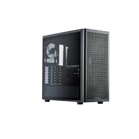BAZAR - Cooler Master case Elite 502 Lite, Průhledná bočnice, ATX, 1x 120mm Fan, černá - Poškozený obal (Komplet)