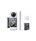 Insta360 X4 Air Starter Bundle akční kamera, Bílá, 8K / 30fps, 4K/ až 60fps, 6osý gyroskop, 360°, Active HDR, vodotěsná