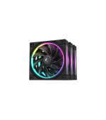 DEEPCOOL Ventilátor FL12 3v1, 3x120mm, ARGB, černá