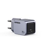UGREEN síťová rychlonabíječka Nexode Pro 30W 1-Port USB-C, GaN, stříbrná