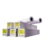 HP Bright White Inkjet Paper MULTIPACK, 119 microns (4.7 mil) • 90 g/m2 (24 lbs) • 914 mm x 45.7 m , 2x C6036A - 2 role