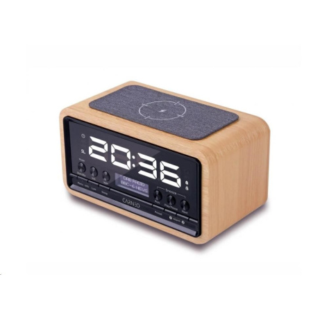 BAZAR - CARNEO W20D rádio DAB, FM rádio, wireless charging - Poškozený obal (Komplet)