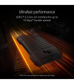 ASUS SSD TUF Gaming AS1000 1TB, černá