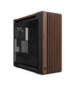ASUS case PROART PA602 WALNUT WOOD MODERN TG, Mid Tower, průhledná bočnice, černá