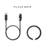 PLAUD NOTE Accessory Kit Black - Nabíječka a magnetický clip, černá