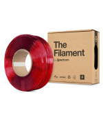 Spectrum The Filament ReFill PETG 1.75mm Transparent Red 1kg