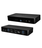 i-tec Universal Intelligent Dual Display Docking Station, Power Delivery 100W