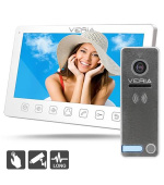 Veria SET Videotelefon  7070B bílý + vstupní stanice  230