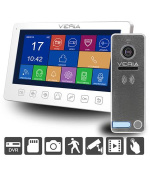 Veria SET Videotelefon  7076B bílý + vstupní stanice  230