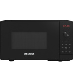 BAZAR - Siemens iQ300 FE023LMB2 mikrovlnná trouba, 800 W, talíř 27 cm, funkce grill, černá - poškozený obal