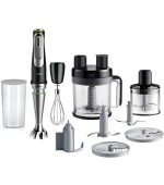 BAZAR Braun MQ9195XLI tyčový mixér, 1200 W, ActiveBlade, plynulá regulace rychl, SmartSpeed - použito, po výměně sekáčku