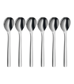 WMF Sada lžiček na vejce Nuova, 6 ks, nerezová ocel