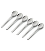 WMF Sada lžiček na kávu Nuova, 6 ks, nerezová ocel