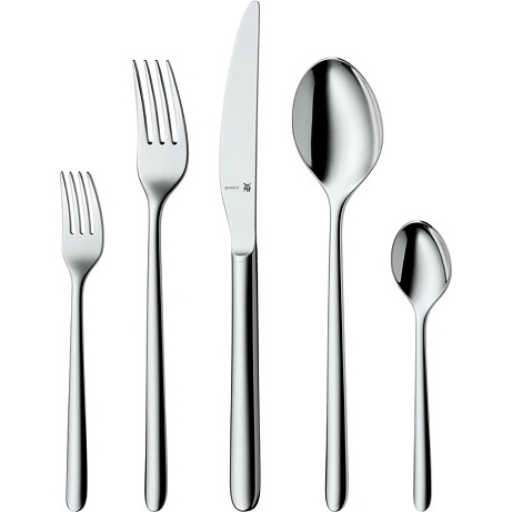 WMF Flame Plus sada příborů 30ks, nerez, Cromargan protect, kované čepele, do myčky