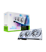 MSI VGA NVIDIA GeForce RTX 5070 12G GAMING TRIO OC WHITE , RTX 5070, 12GB GDDR7, 3xDP, 1xHDMI