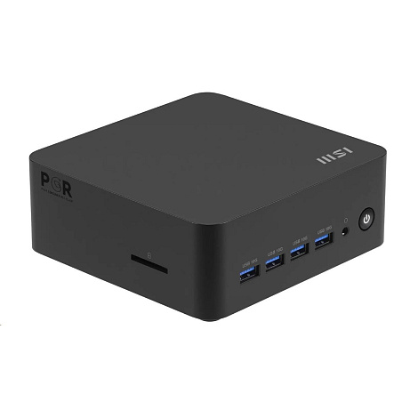 MSI PC Cubi Z AI 8M-004BEU, R9 8945HS, N/A, N/A SSD, N/A, No OS, Black