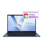 ASUS NTB Vivobook 17 (X1704VA-AU1034W), Core 5 120U, 17.3" 1920 x 1080, 16GB, 512GB SSD, Intel, W11 Home, Blue