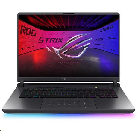 ASUS NTB ROG Strix G16 (GG615LP-TS288Z), Ultra 7 255HX, 16" 2560 x 1600, 32GB, 1TB SSD, RTX 5070, No OS, Gray