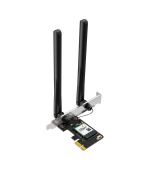MERCUSYS MA70XE WiFi6E PCIe adapter (AX1800,2,4GHz/5GHz,Bluetooth5.4)