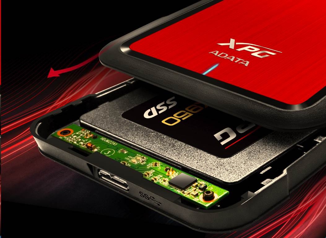 ADATA Externí BOX EX500 2,5