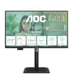 AOC MT IPS LCD WLED 23,8" 24P4CV - IPS panel, 1920x1080, 120Hz, HDMI, DP, USB-C, USB Hub, RJ45, Pivot, repro
