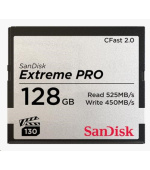BAZAR - SanDisk CFAST 2.0 128GB Extreme Pro (525 MB/s VPG130) - Rozbaleno (Komplet)