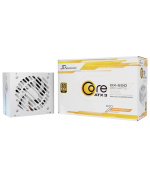 SEASONIC zdroj Core GX 650W White, 120mm, Plně modulární, 80+ Gold, ATX 3.1