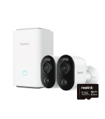 REOLINK Home Hub, 2x Argus Series B310 + 128GB microSD karta