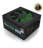 EVOLVEO FX 500, zdroj 500W ATX, 14cm, tichý, 80+ White, záruka 3 roky, černý