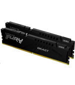 KINGSTON DIMM DDR5 64GB (Kit of 2) 5600MT/s CL36 FURY Beast Černá EXPO