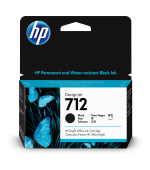 HP 712 38-ml Black DesignJet Ink Cartridge