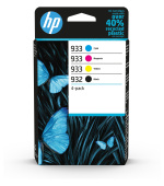 HP 932 Black / 933 CMY Original Ink Cartridge 4-Pack (400 / 330 / 330 / 330 pages)