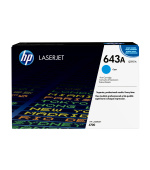 HP 643A Cyan LJ Toner Cart, 10 000s tr, Q5951A (10,000 pages)