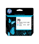 HP 70 Light Cyan + Light Magenta DJ Printhead, C9405A