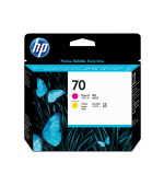 HP 70 Magenta + Yellow DJ Printhead, C9406A