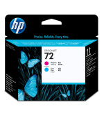 HP 72 Magenta + Cyan DJ Printhead, C9383A