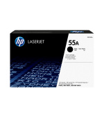 HP 55A Black LJ Toner Cart, CE255A (6,000 pages)